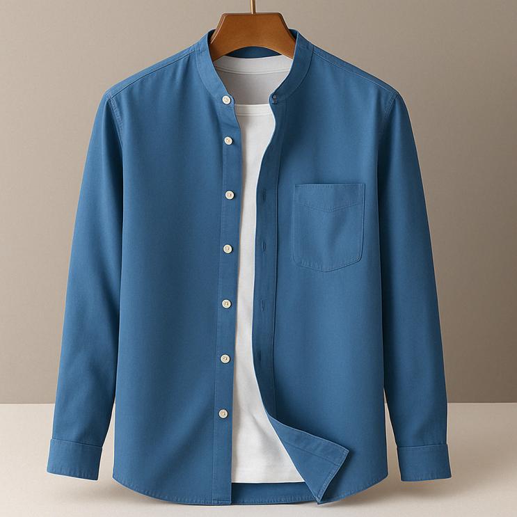 Oman | Men’s Grandad Collar Shirt