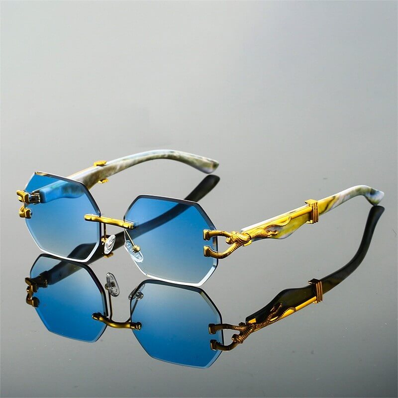 Panther | Men’s Frameless Statement Sunglasses