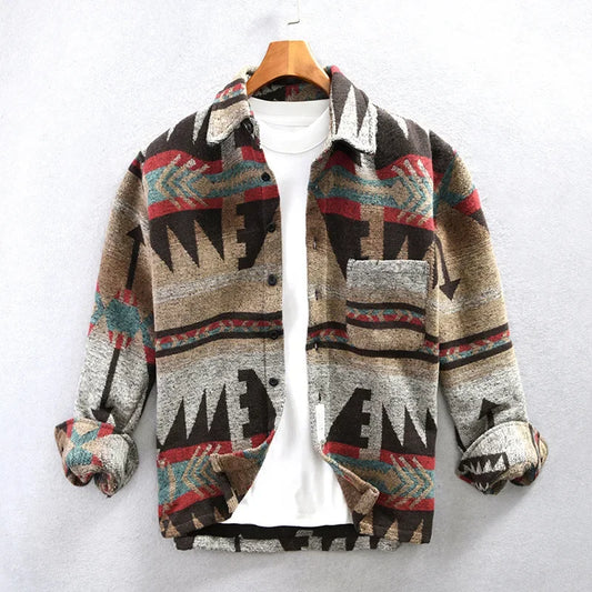 Ravien | Men’s Patterned Overshirt