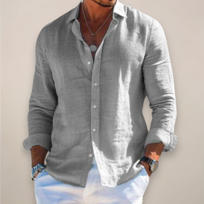 Reuben | Men’s Linen Blend Casual Shirt