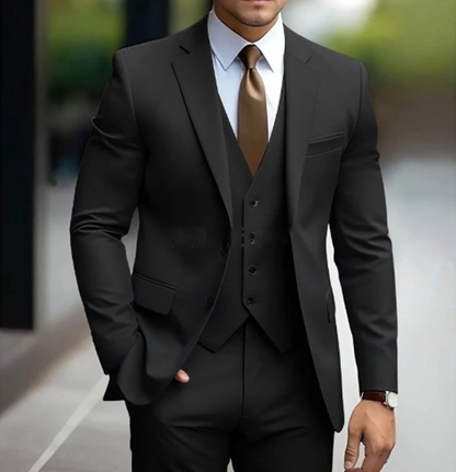 Rick | Men’s Slim-Fit Three-Piece Suit Set
