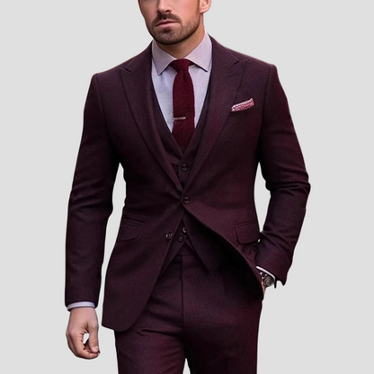 Rick | Men’s Slim-Fit Three-Piece Suit Set