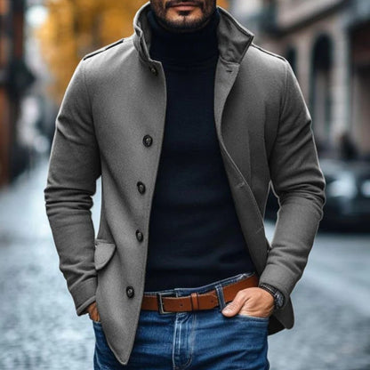 Valen | Men’s Wool Tailored Overcoat