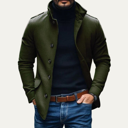 Valen | Men’s Wool Tailored Overcoat