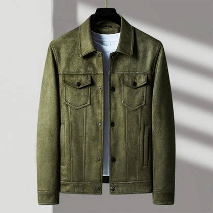 Rozen | Men’s Suede Retro Jacket