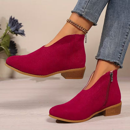 Ruelle | Women’s V-Cut Ankle Boots