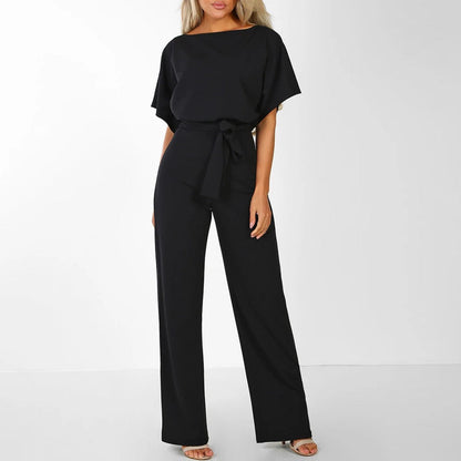 Sabheena | Women’s Belted Elegant Jumpsuit
