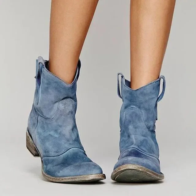 Jianna | Women’s Vintage Cowboy Ankle Boots