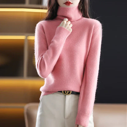 Letizia | Women’s Luxury Cashmere Turtleneck Sweater