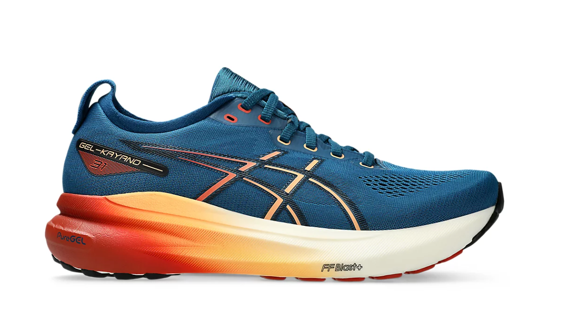 ASICS Gel-Kayano 31 Men’s Running Shoes Stability Cushion Breathable Road Trainers