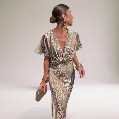 Chiana | Women’s Evening Wrap Maxi Dress