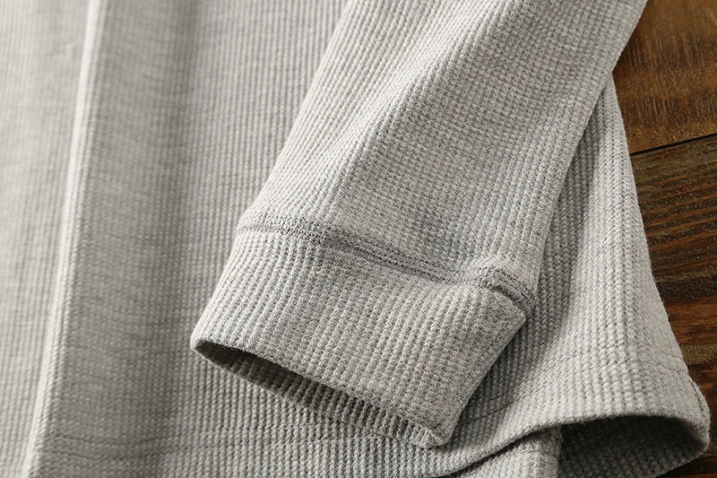 Ravein | Men’s Long Sleeve Henley Shirt