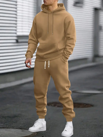 Strivon | Men’s Tracksuit Hoodie and Joggers Set