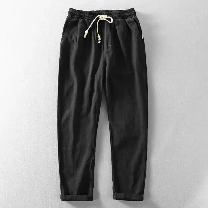 Leman | Men’s Linen Summer Trousers