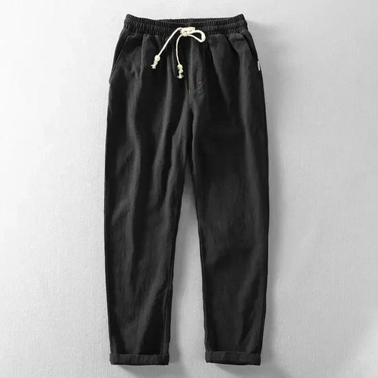 Leman | Men’s Linen Summer Trousers