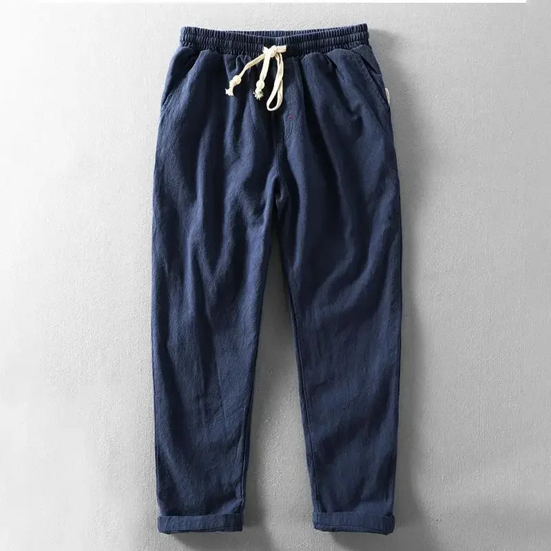 Leman | Men’s Linen Summer Trousers
