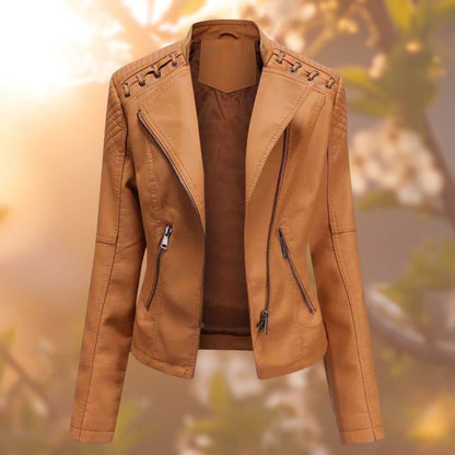 Lara | Women’s Premium Leather Elegant Jacket