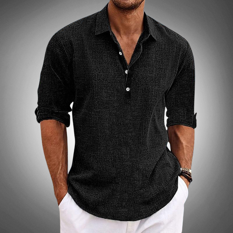 Kamil | Men’s Classic Linen Shirt