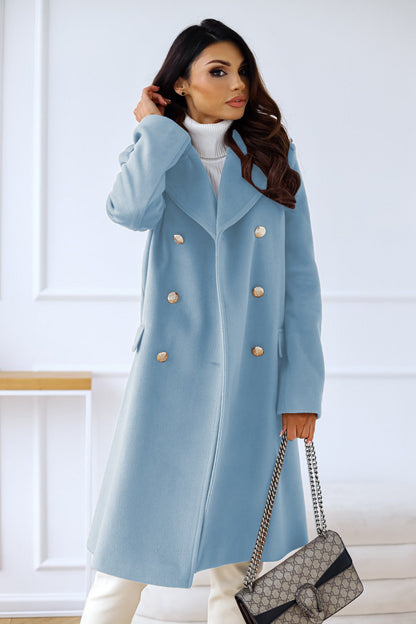 Chaunte | Women’s Longline Double Breasted Coat