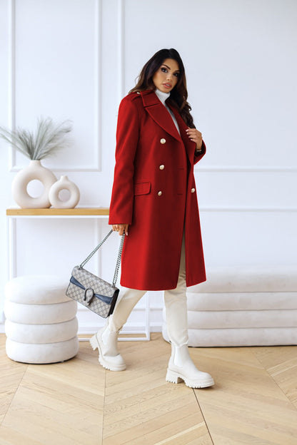 Chaunte | Women’s Longline Double Breasted Coat