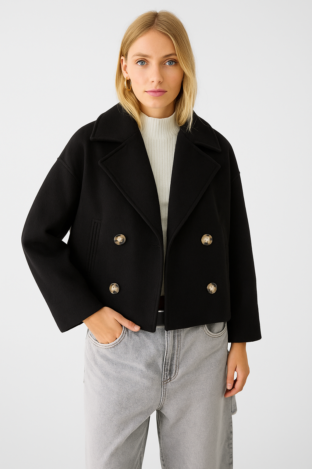 Chiara | Women’s Cropped Short Coat