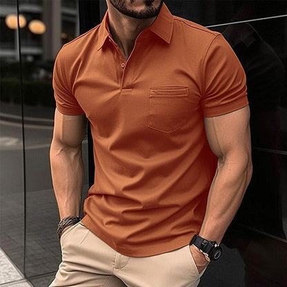 Zerion | Men’s Fitted Collared Polo Shirt