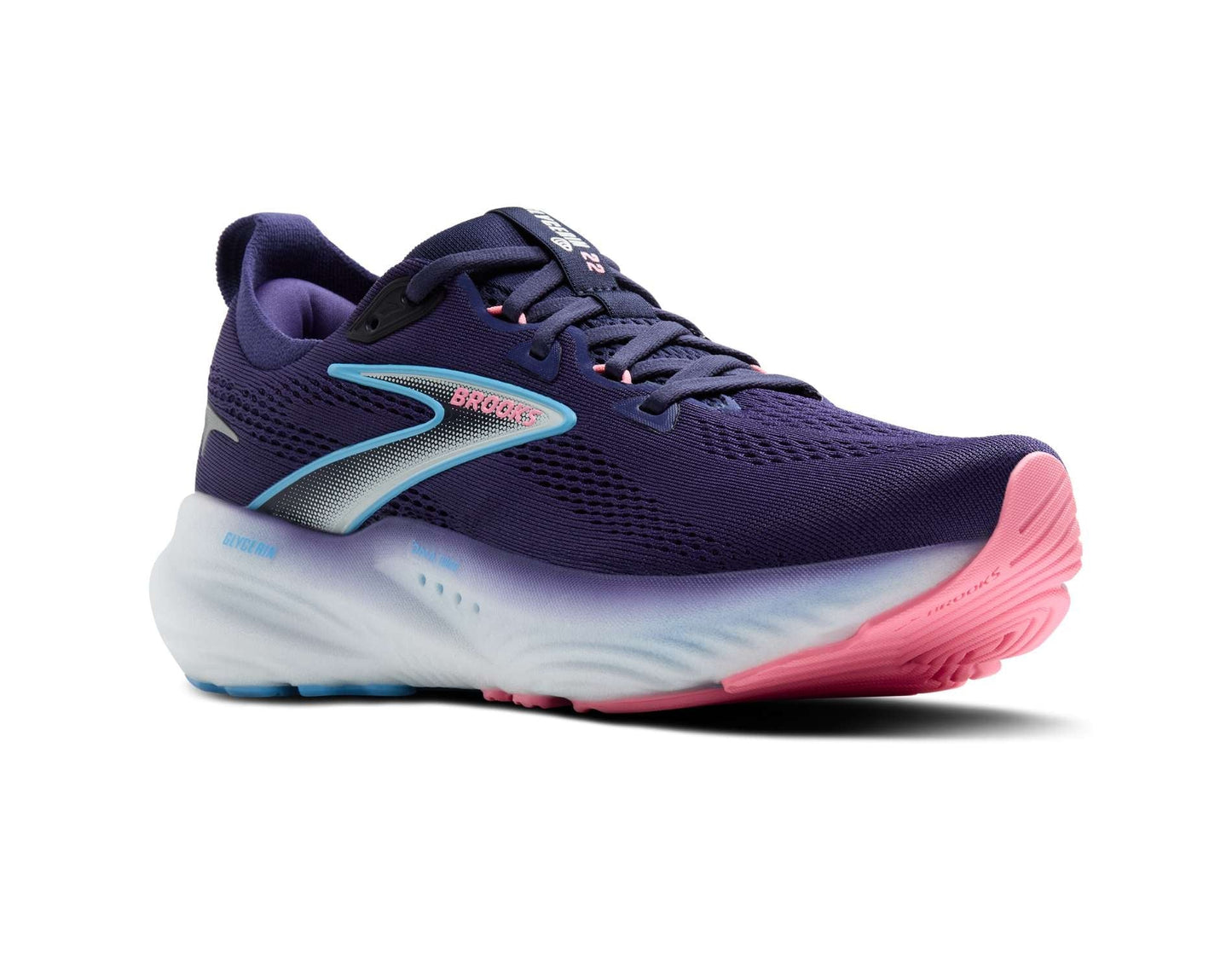 Brooks Glycerin 22 Women’s Wide Running Shoes Soft Cushion Comfort Trainers