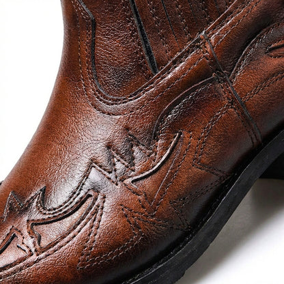 Jovino | Men’s Italian Leather Vintage Boots