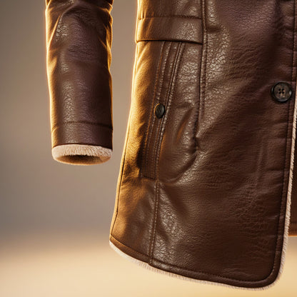 Preston | Men’s Shearling Leather Coat