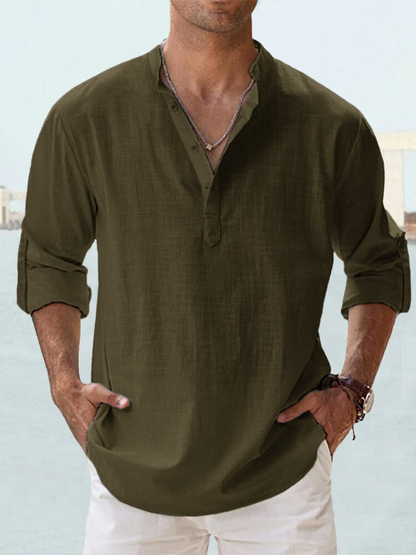 Amerie | Men’s Linen Lightweight Shirt