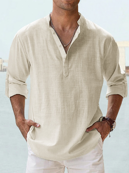 Amerie | Men’s Linen Lightweight Shirt