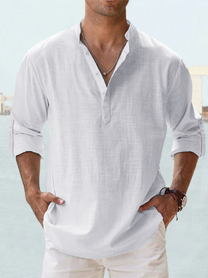 Amerie | Men’s Linen Lightweight Shirt