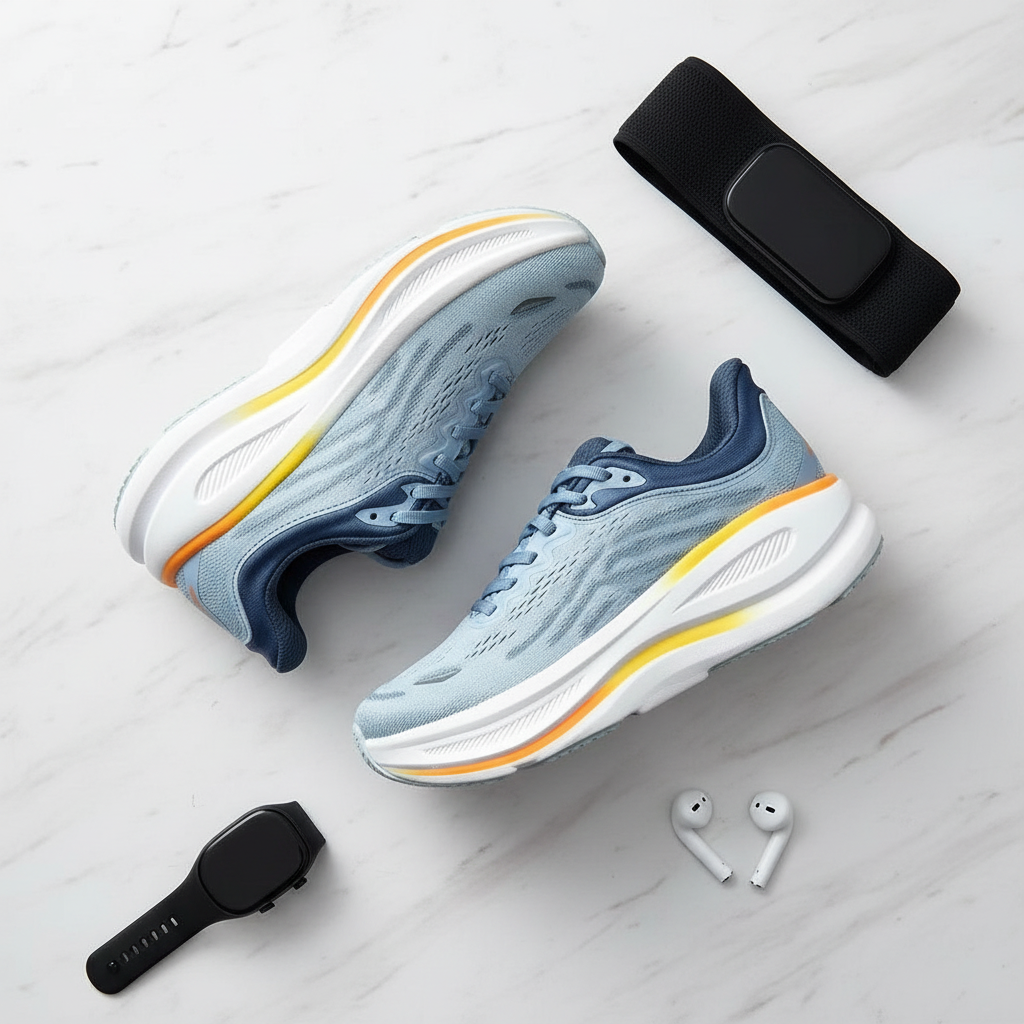 Hoka Bondi 9 Max Cushion Lightweight Running Shoes Comfort Trainers