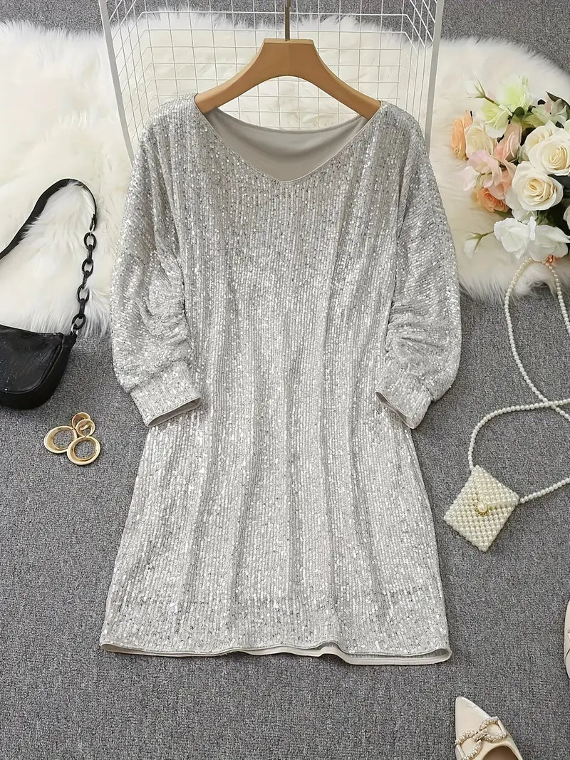 Vanie | Women’s Sequin Mini Dress