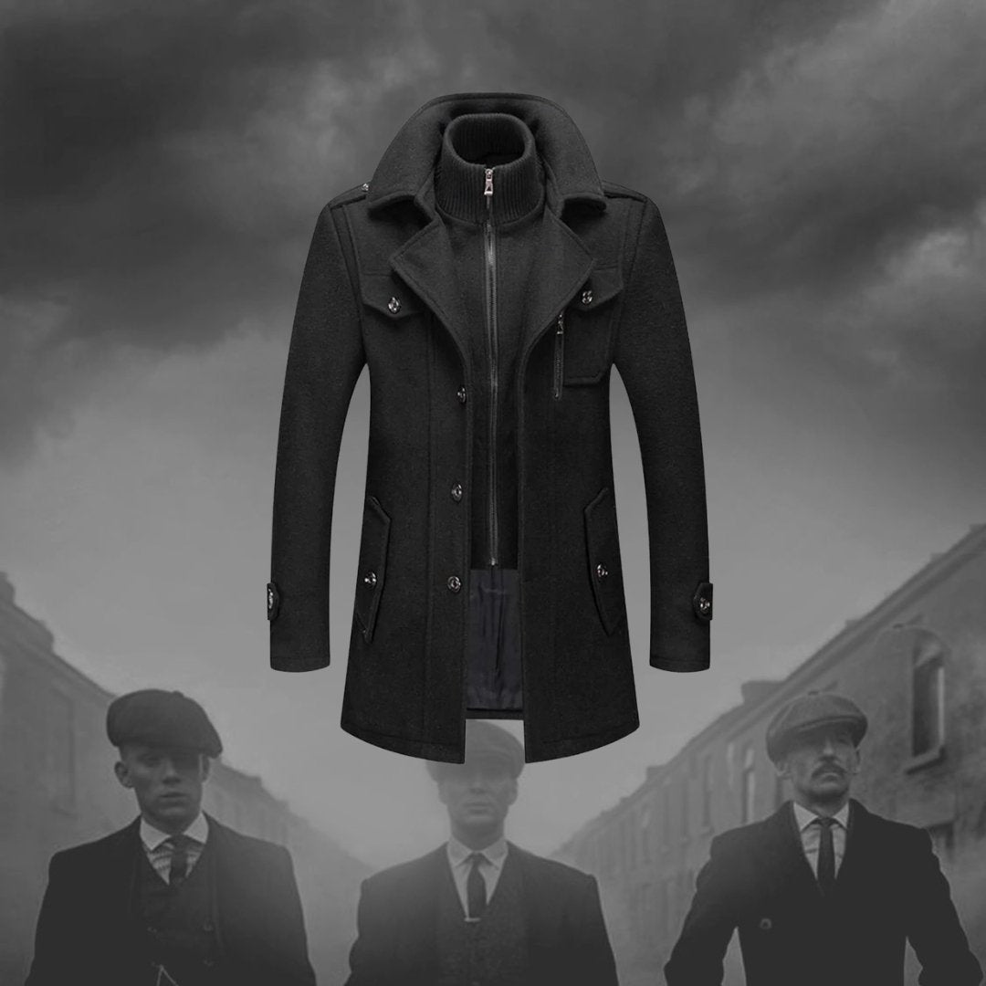 Johanes | Men’s Double-Layer Elegant Coat