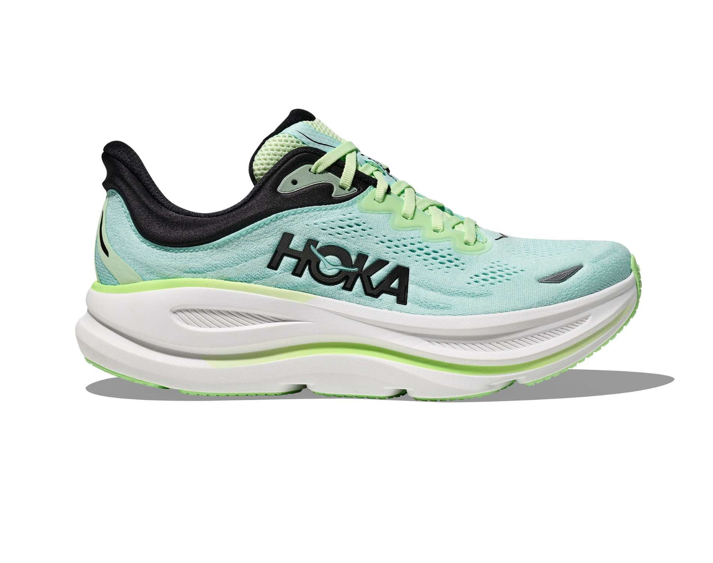 HOKA Bondi 9 Men’s Running Shoes Max Cushion EVA Road Trainers