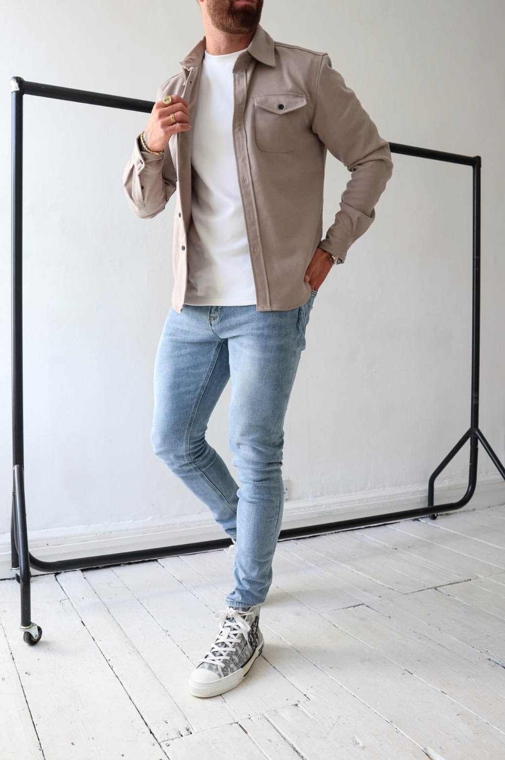 Mern | Men’s Structured Overshirt Jacket