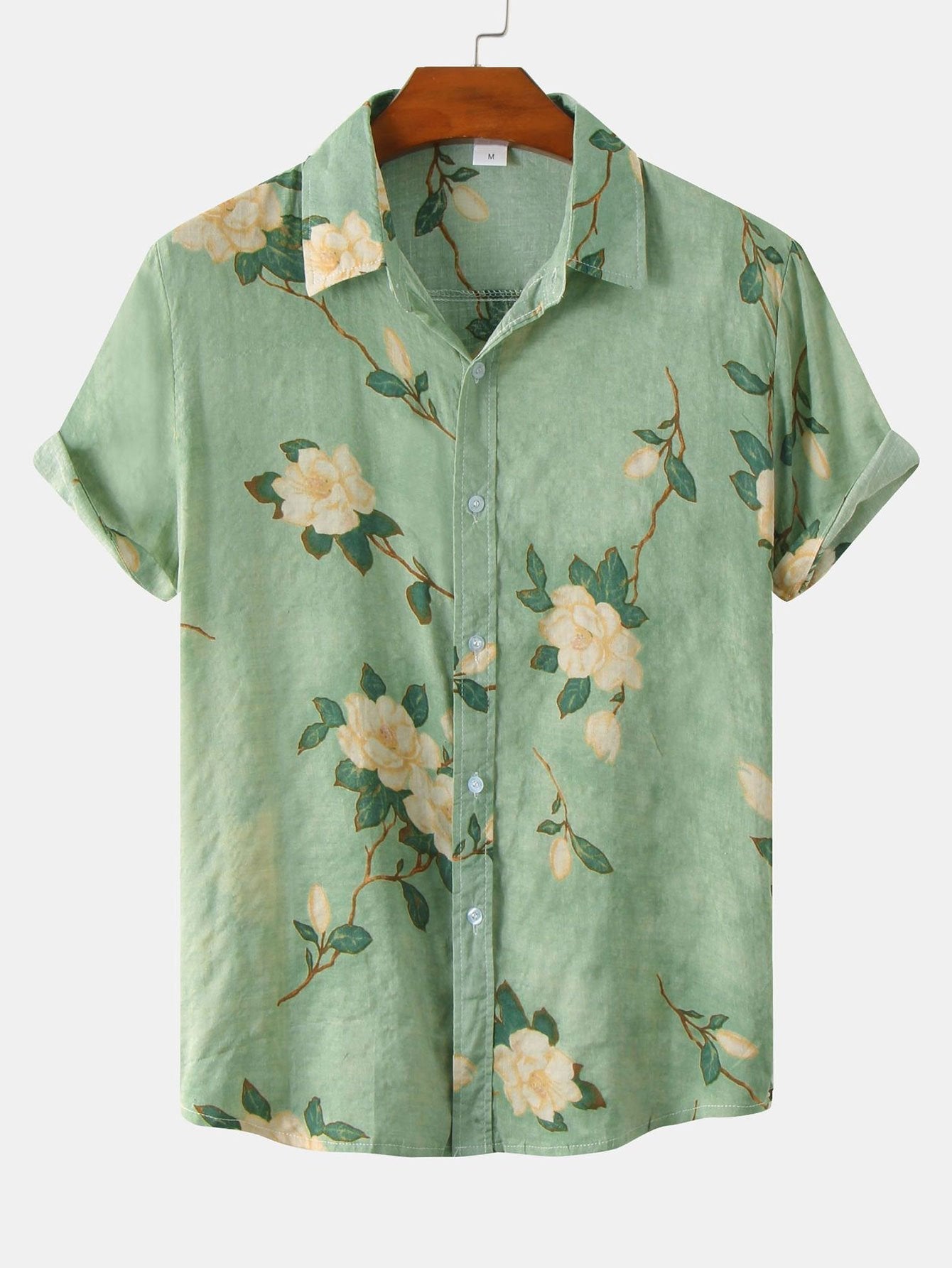 Florein | Men’s Floral Short Sleeve Shirt