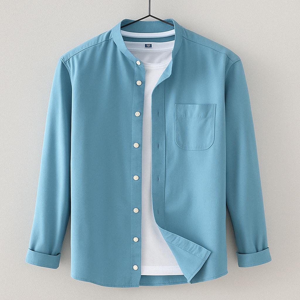 Oman | Men’s Grandad Collar Shirt