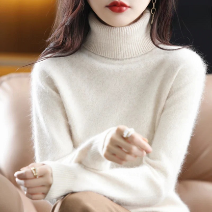 Letizia | Women’s Luxury Cashmere Turtleneck Sweater