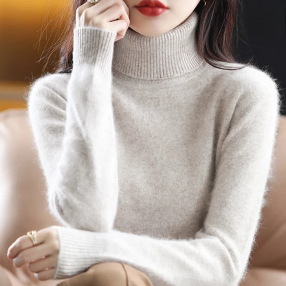 Letizia | Women’s Luxury Cashmere Turtleneck Sweater