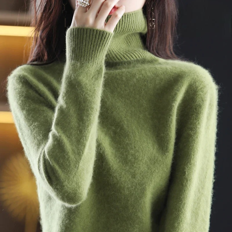 Letizia | Women’s Luxury Cashmere Turtleneck Sweater