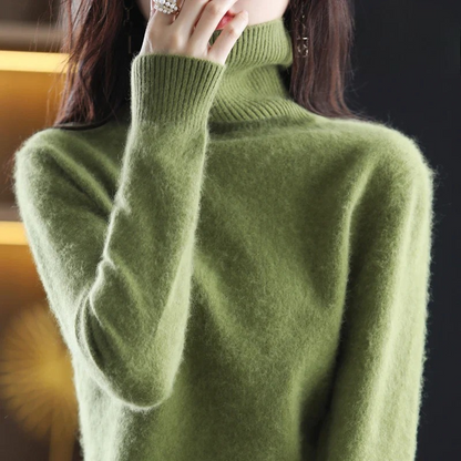 Letizia | Women’s Luxury Cashmere Turtleneck Sweater