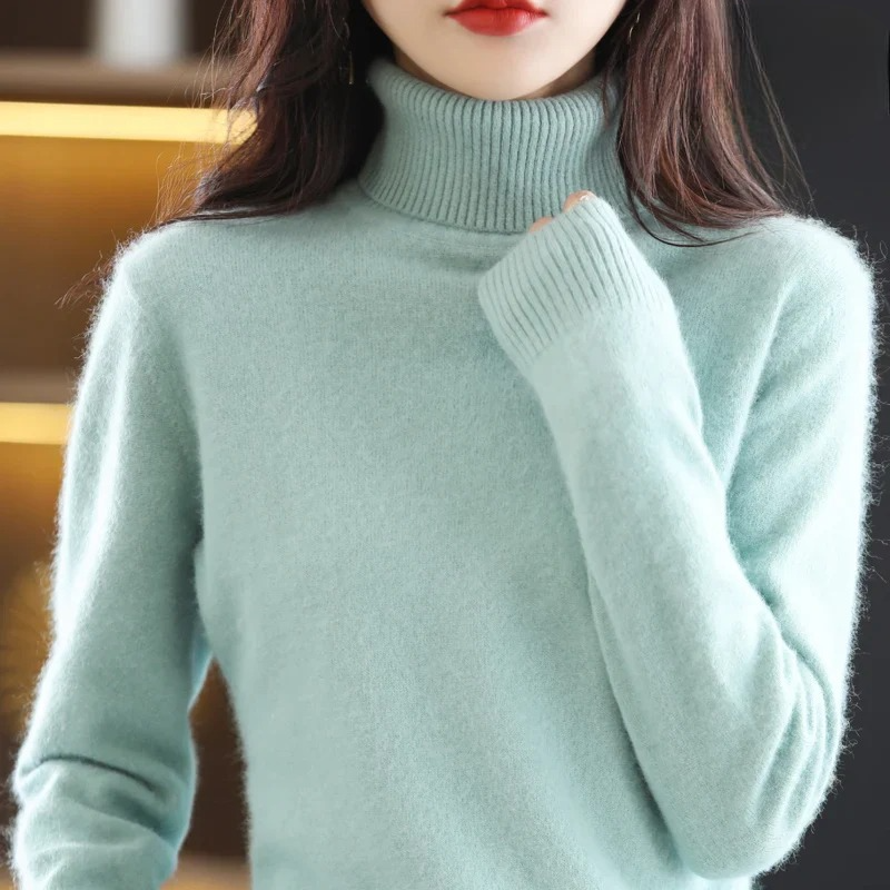 Letizia | Women’s Luxury Cashmere Turtleneck Sweater