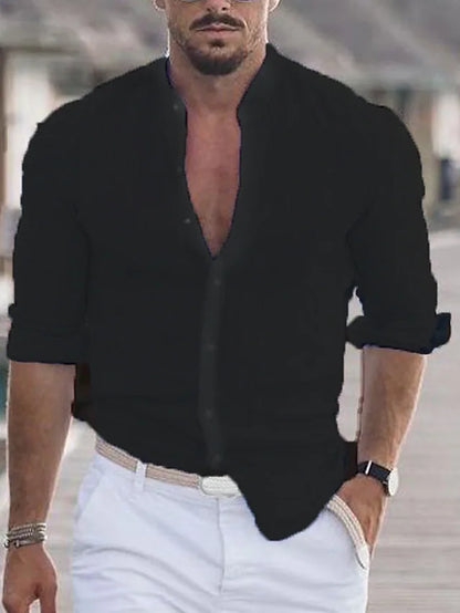 Lorieno | Men’s Elegant Linen Shirt